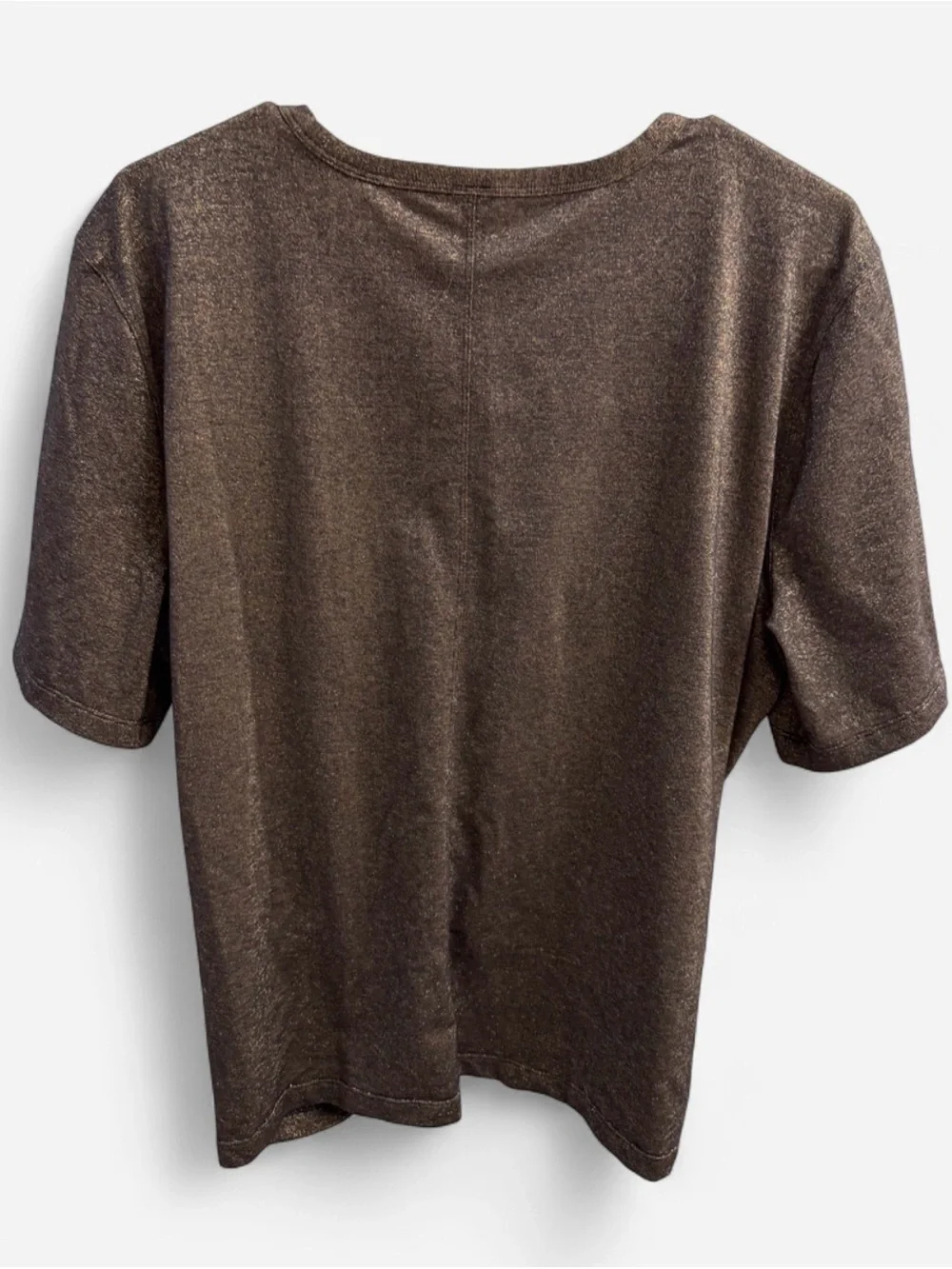 Lululemon Metallic Twist Front Top Size 10 NWOT